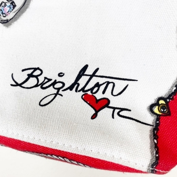 Brighton All That Glitters Canvas Tote In Multicolor - Picture 8 of 16